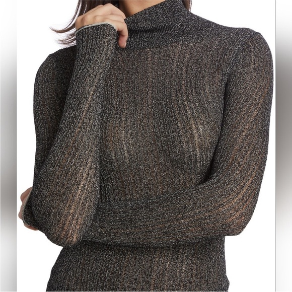 RAG & BONE Lexi Metallic Sweater size xxs - Picture 2 of 5